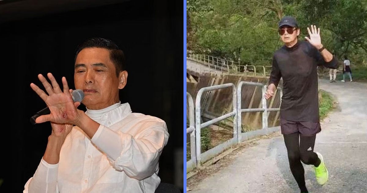 Chow Yun Fat Gives Scheduled Talk Even After a Fall Which Led to a Hairline Fracture