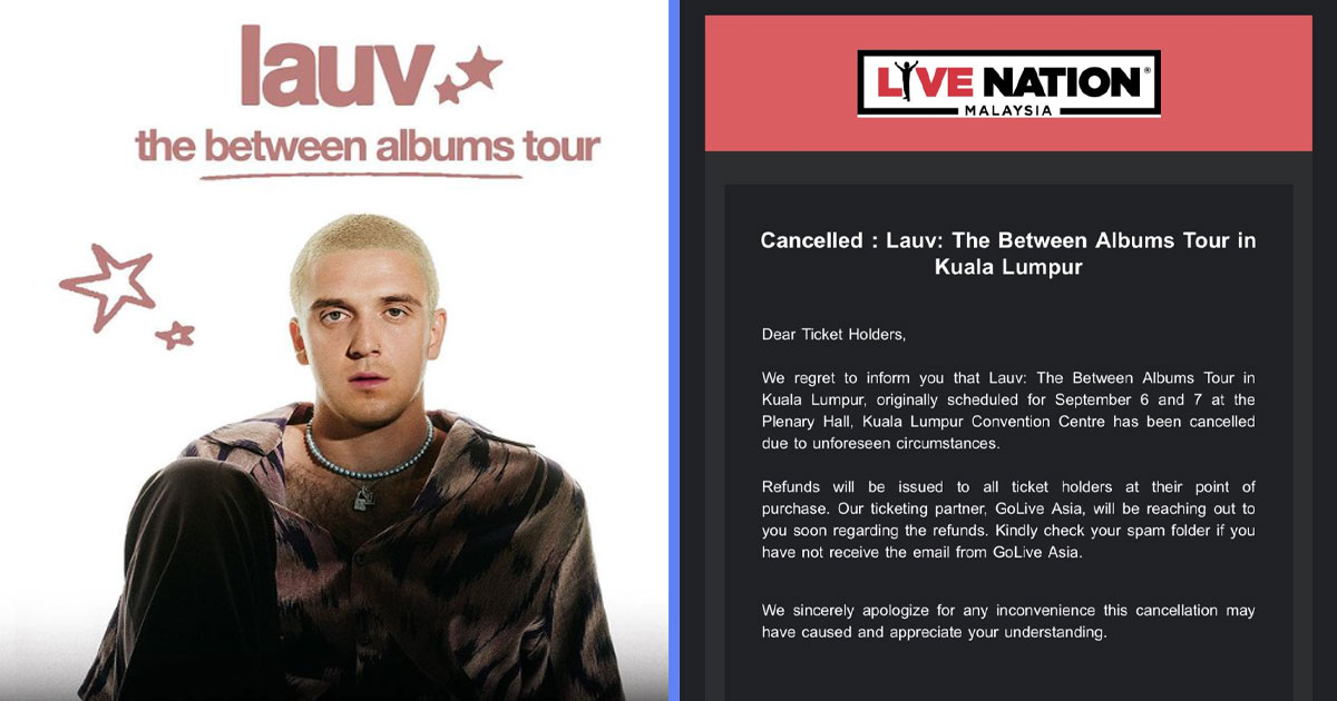 Lauv Suddenly Cancels Sold-Out Concerts in Malaysia, Citing “Unforeseen Circumstances”