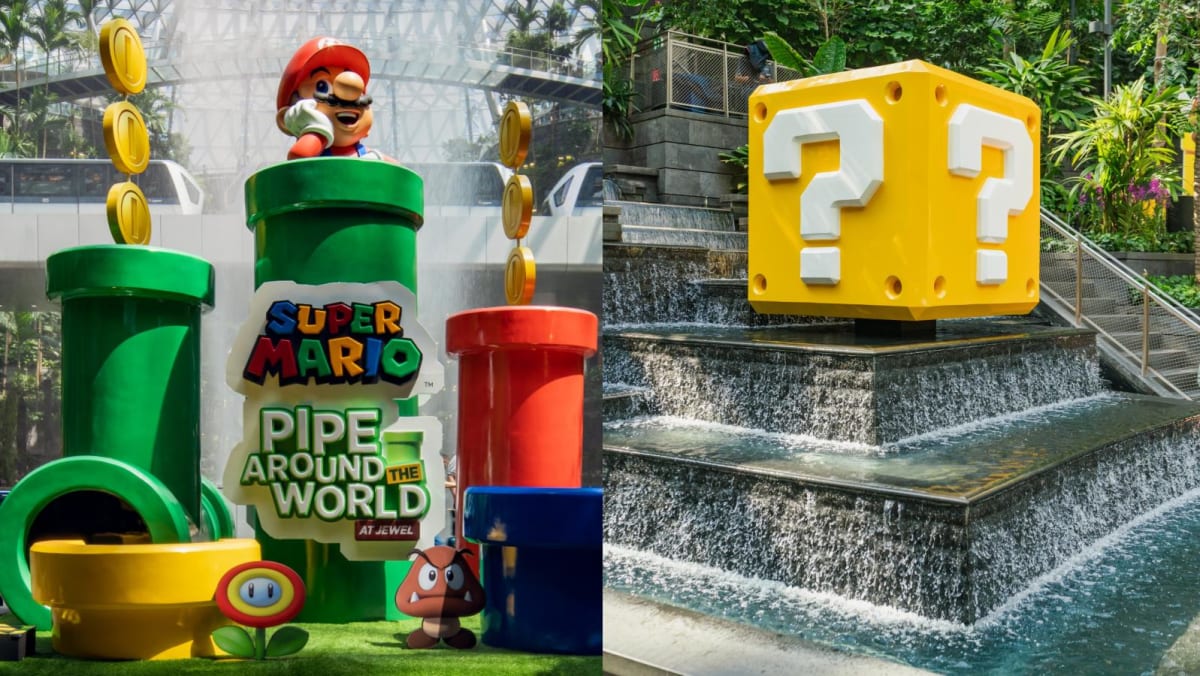 Check out Jewel Changi Airport’s Super Mario-themed installations and merchandise for the holiday season