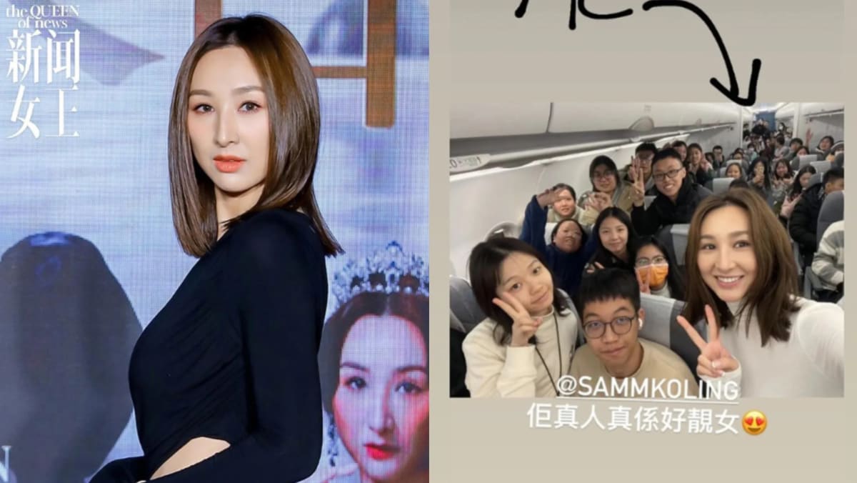 TVB Actress Samantha Ko’s Flight Turned Into A Fan Meet After Passengers Rushed For Photos With Her