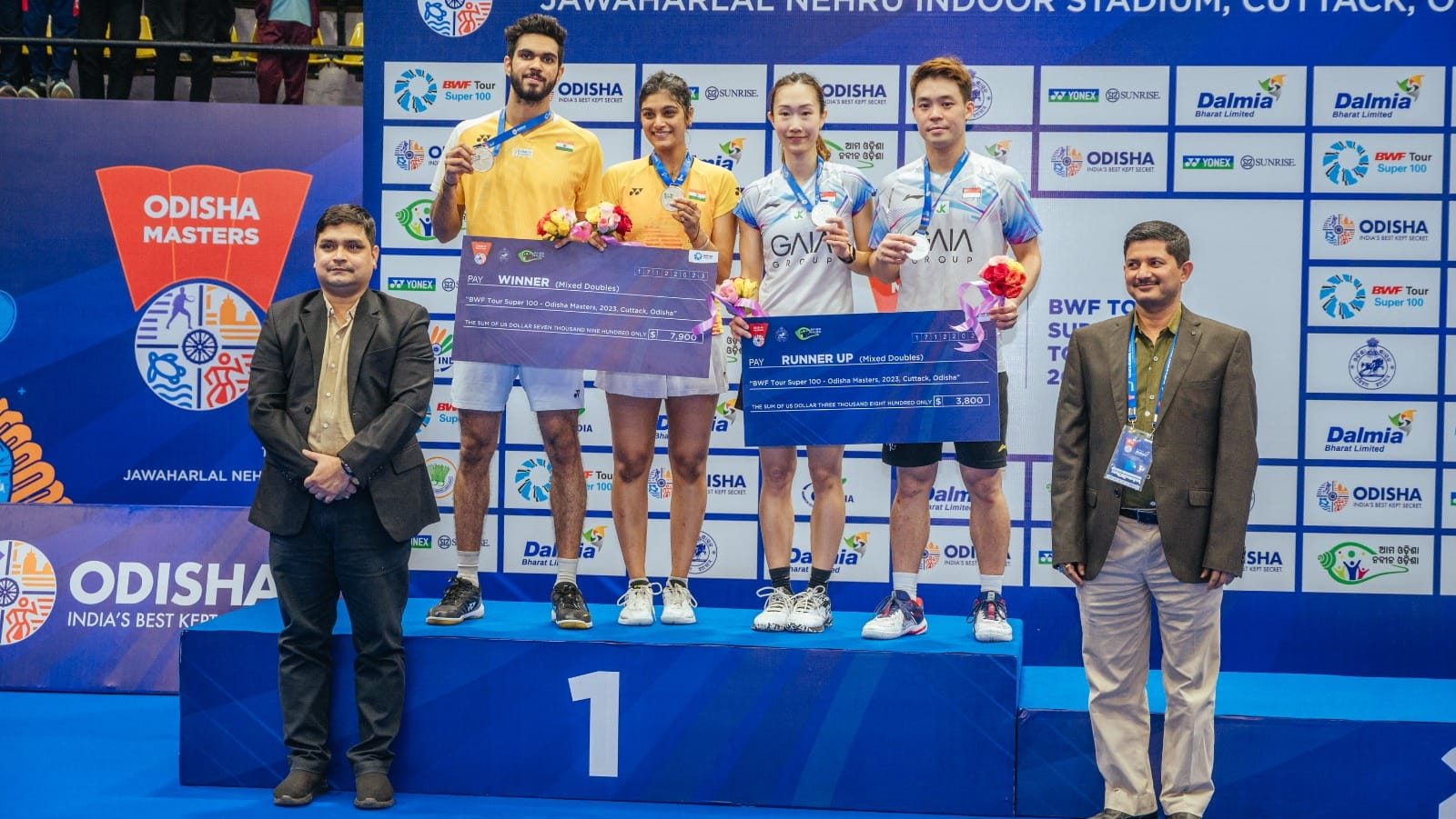 Terry Hee and Jessica Tan ends Tour of India with silver at Odisha Masters