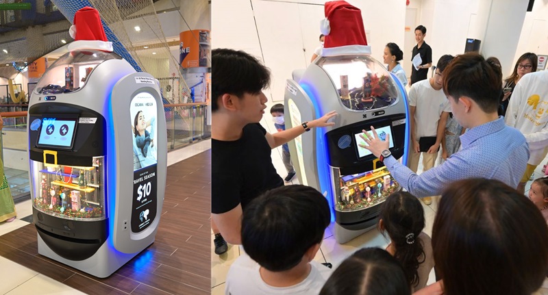 Meet the AI Powered Vending Machine Robot at City Square Mall