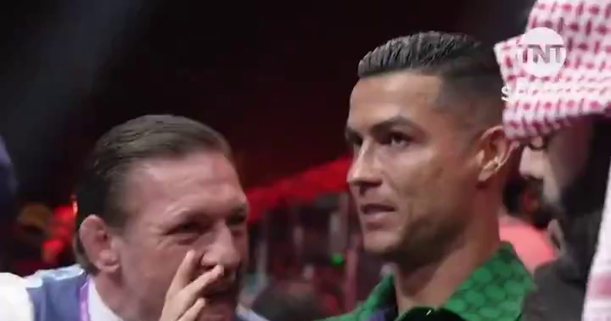 Mr Cristiano Ronaldo se booked you I'm our best seat, but it has a little problem, Connor McGregor will be next to you.