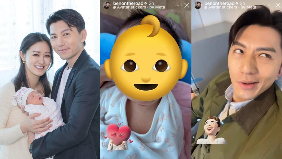 Benjamin Yuen And His 3-Week-Old Son Have The Same “Villain Smile”