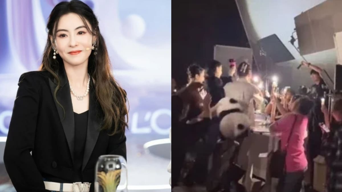 Cecilia Cheung Had To Be Rescued With A Chainsaw After A Power Outage Trapped Her In Factory Parking Lot For 30 Minutes