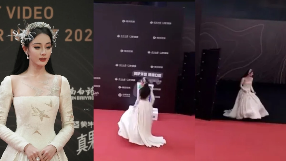 Dilireba Accused Of Trying To Create News By Getting Lost On The Red Carpet