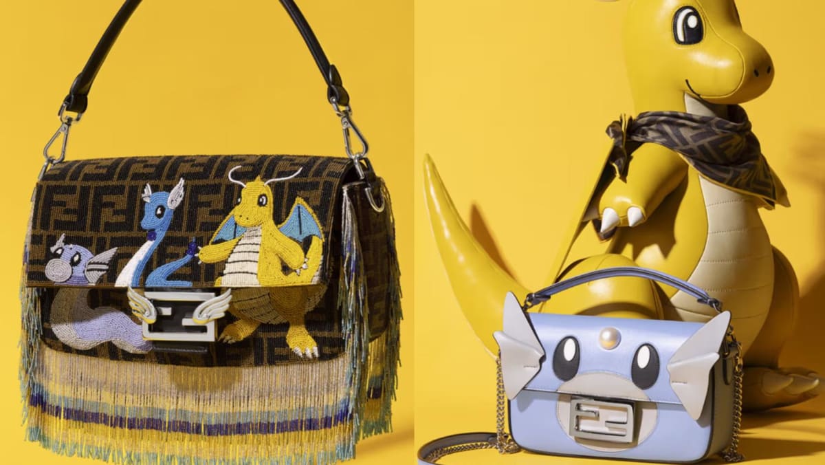 Luxury brand Fendi has Pokemon-themed bags and accessories for the Year of the Dragon