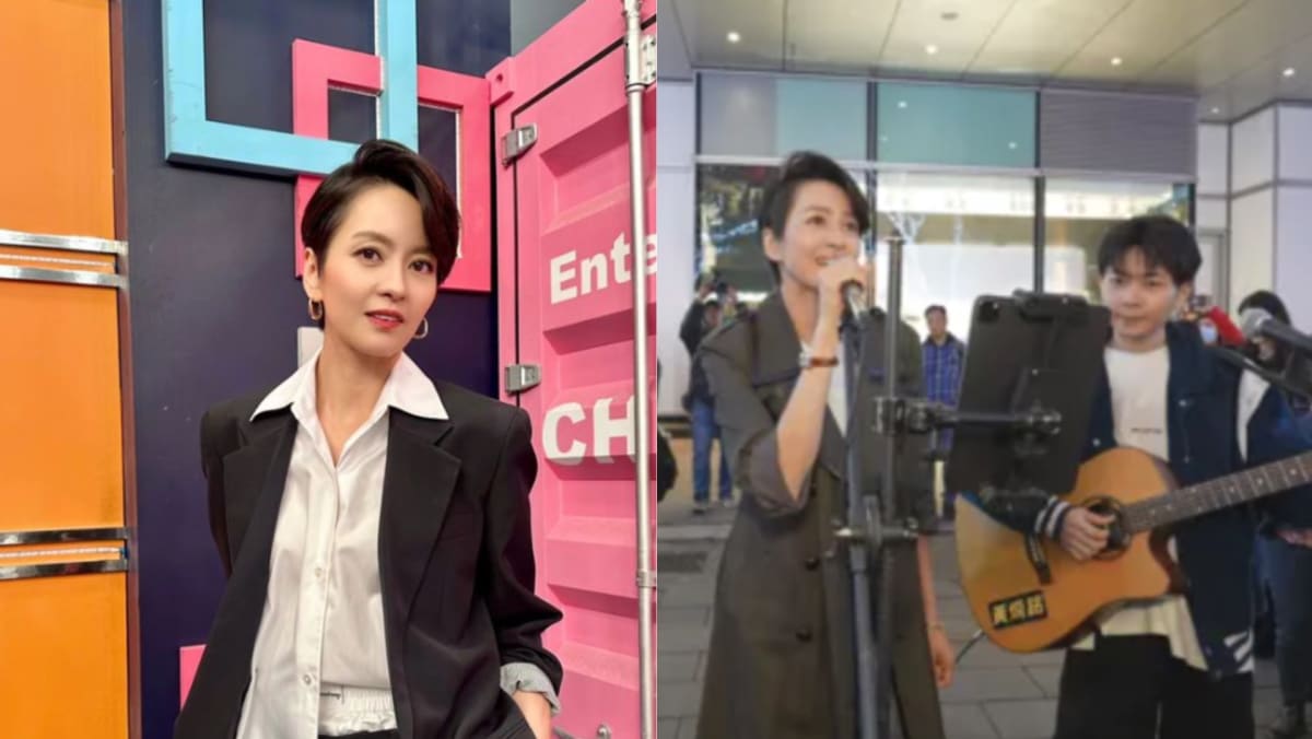 Gigi Leung, 47, Sings With Street Musician, Wins Praise For Her Voice