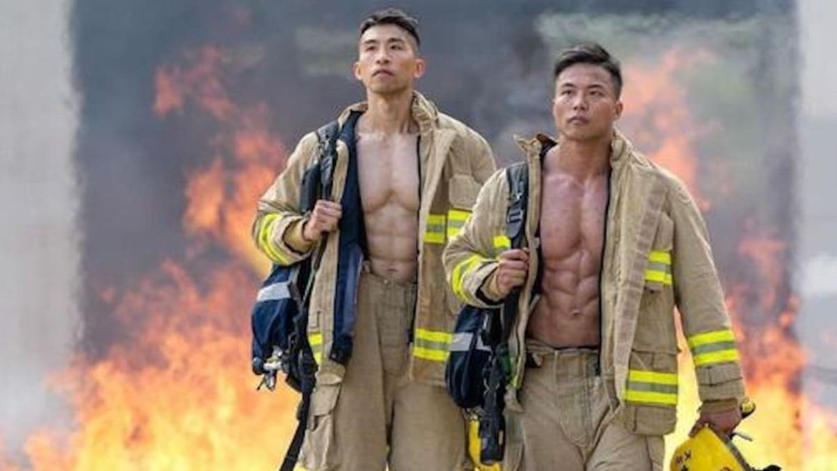 Super Fit Hong Kong Firemen Turn Up The Heat For 2024 Calendar