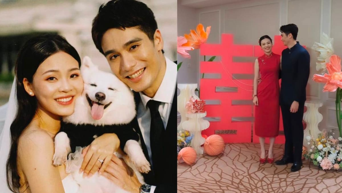 Joel Choo Serenades His Bride With A Song He Wrote Just For Her At Their Fullerton Hotel Wedding