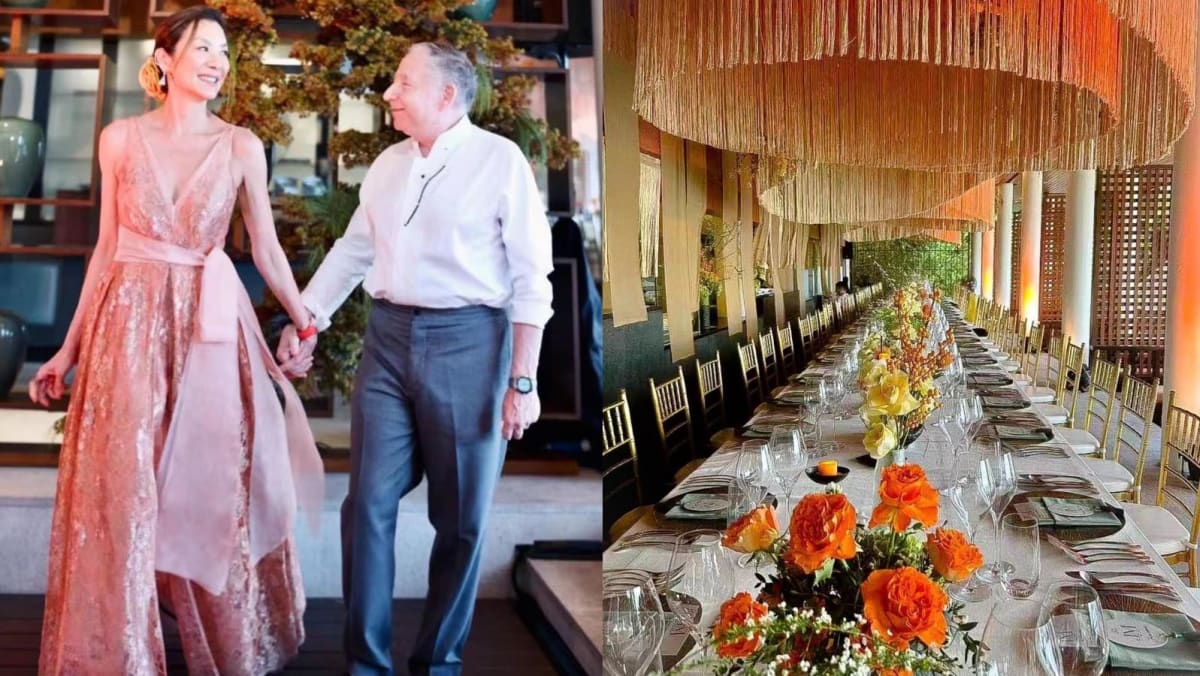 Actress Michelle Yeoh and husband Jean Todt hold Malaysian wedding as a promise to her mum