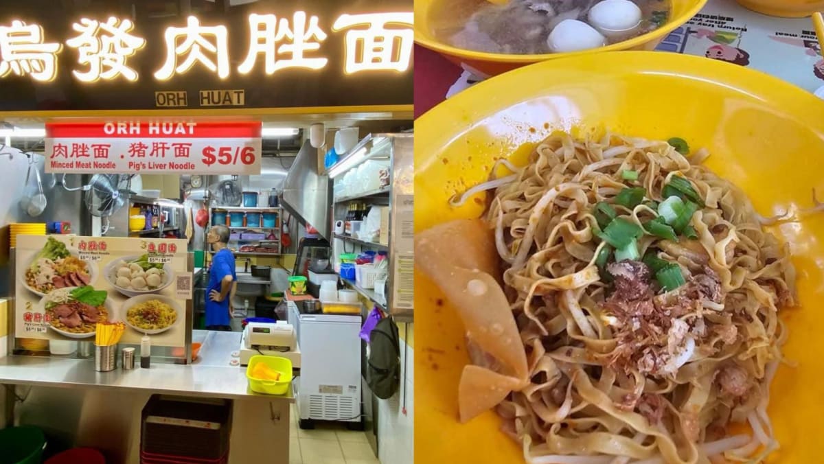 New bak chor mee stall by brother of Ah Orh Seafood Restaurant’s owner opens at Chinatown Complex