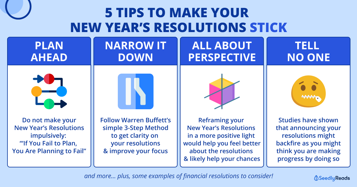 5 Tips for Making Your New Year’s Resolutions Stick