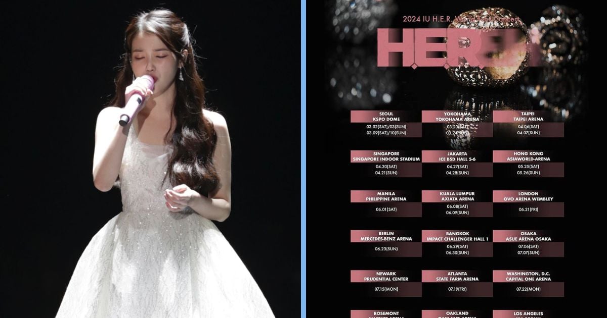 K-Pop Star IU Will be Performing in Singapore on 20 & 21 April at S’pore Indoor Stadium