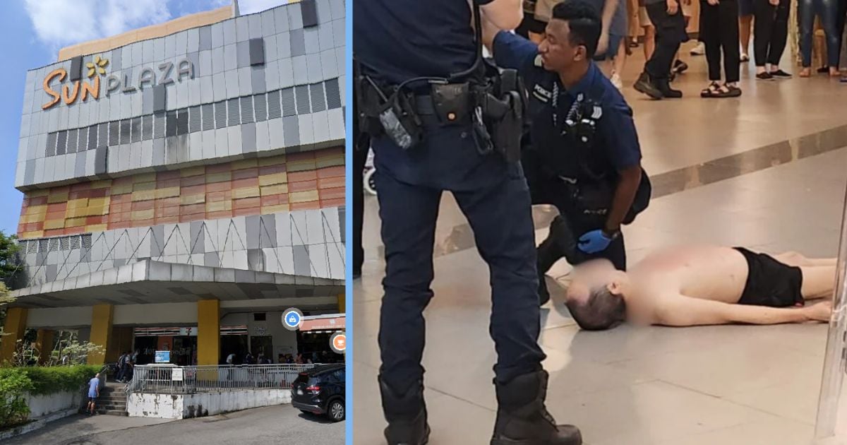 67YO Man Reportedly Stabs Himself “Calmly” with a Kitchen Knife in Sun Plaza