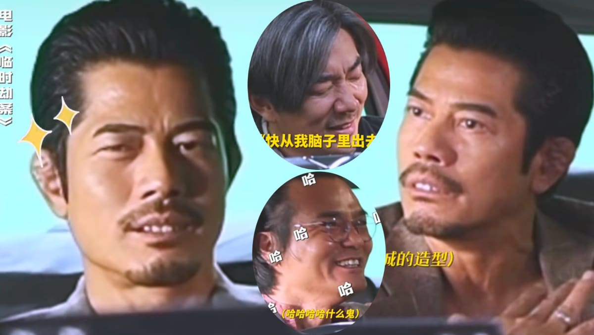 Aaron Kwok Looks So Funny With Buck Teeth In New Movie, Co-Stars Gordon Lam & Richie Ren Can’t Stop Laughing At Him