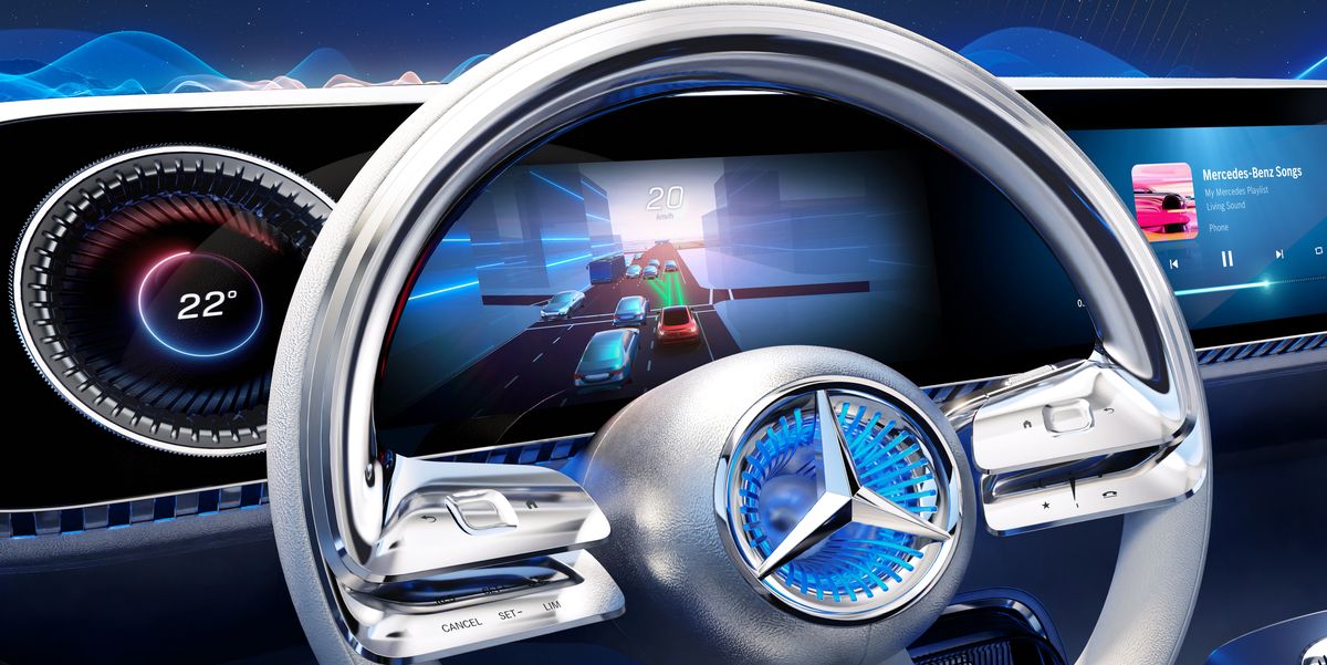 Mercedes MBUX Infotainment Goes Full Tech Bro at CES