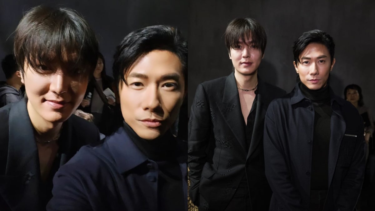 Desmond Tan Didn’t Realise How Tall Lee Min Ho Is Until He Met The Korean Actor At Milan Fashion Week