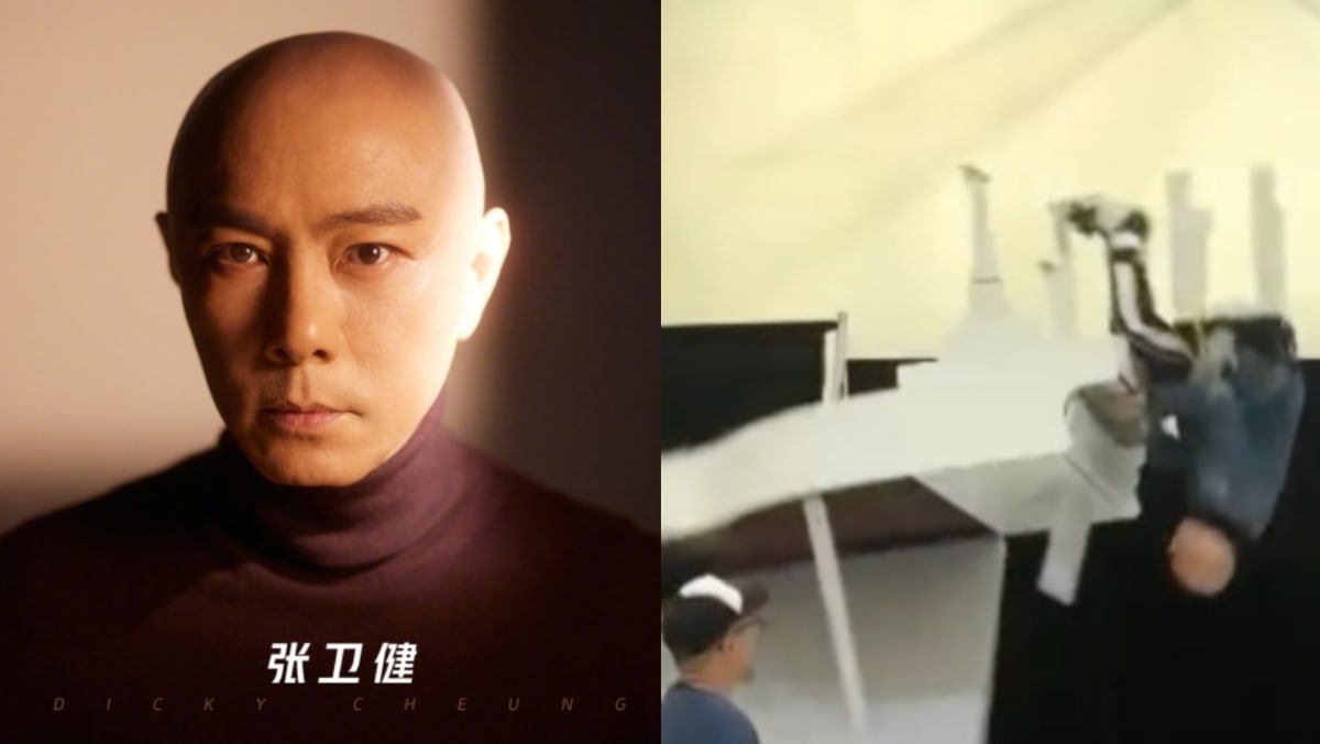 HK Singer Dicky Cheung Falls With Rotating Piano From Mid-Air During Concert Rehearsal