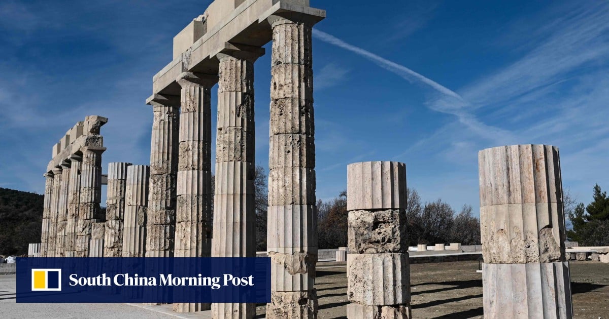 Largest building of ancient Greece, The Palace of Aigai – a United Nations World Heritage site – reopens to the public after US million, 16-year renovation