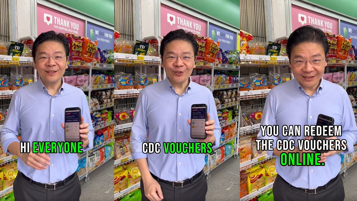 DPM Lawrence Wong: S0 CDC Vouchers for every Singaporean household today!