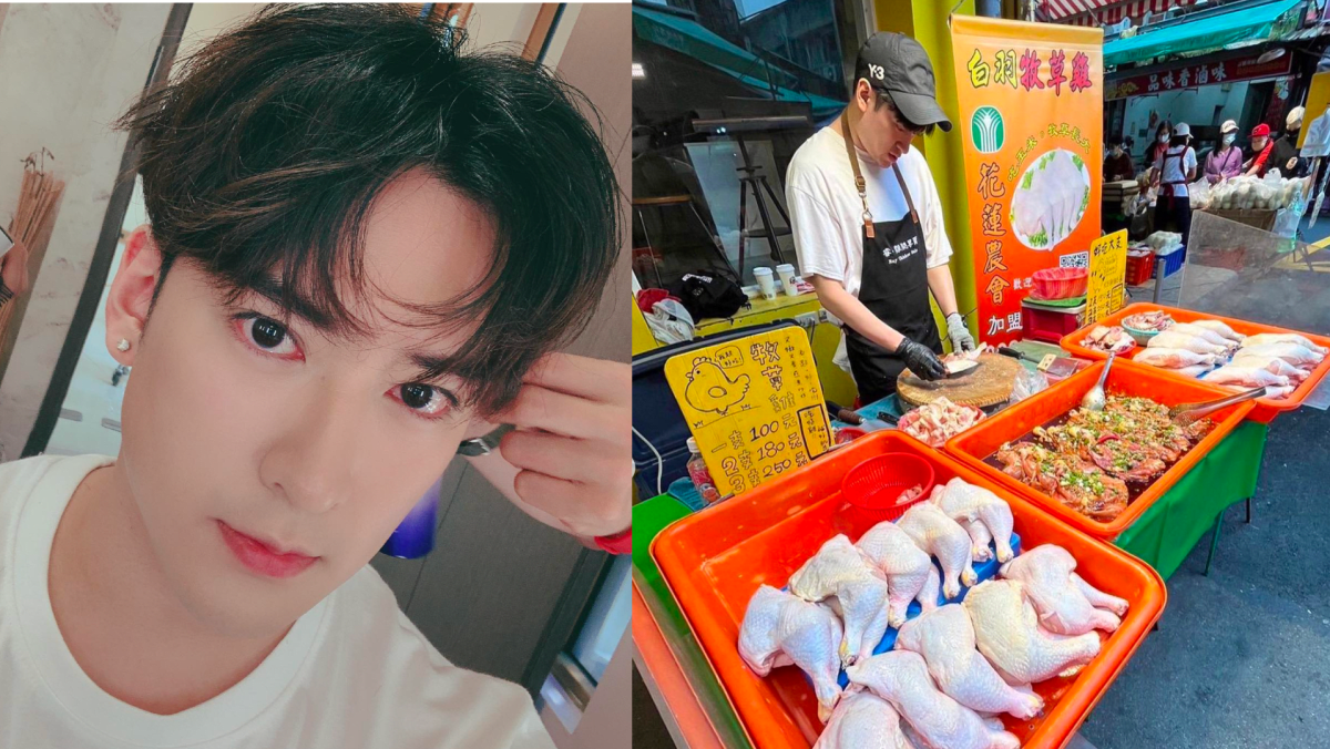 Taiwanese Star Kris Shen, 32, Sells Chicken At A Wet Market When He’s Not Acting