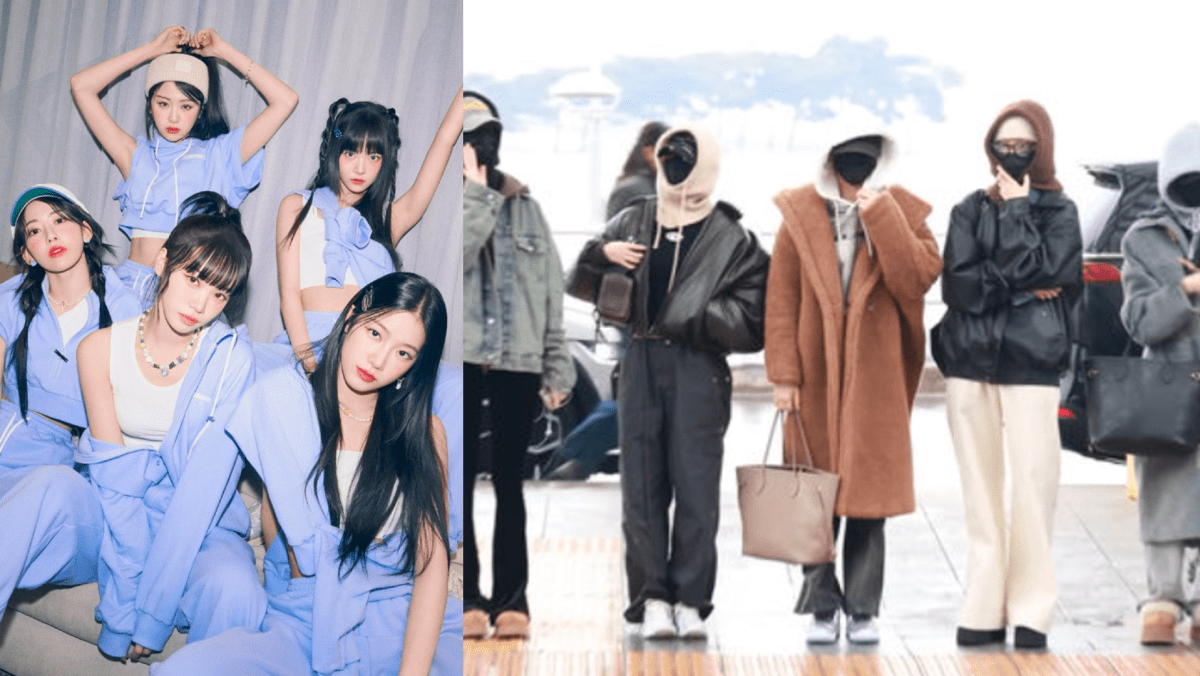 Le Sserafim Shows Up At Incheon Airport Bundled Up From Head To Toe, Reporters Left Guessing Who’s Who