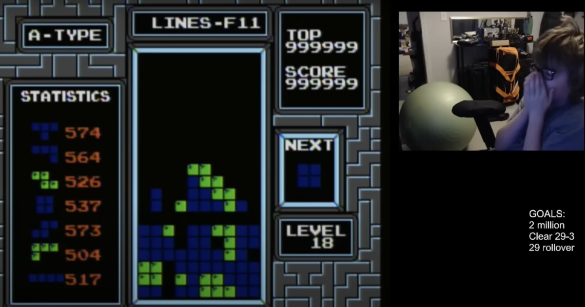 Tetris President Henk Rogers reacts to teen who beat the game