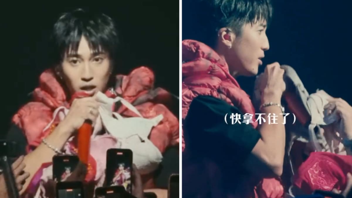 Fans Of Taiwanese Rapper Shou Throw Their Bras At Him At Recent Gig