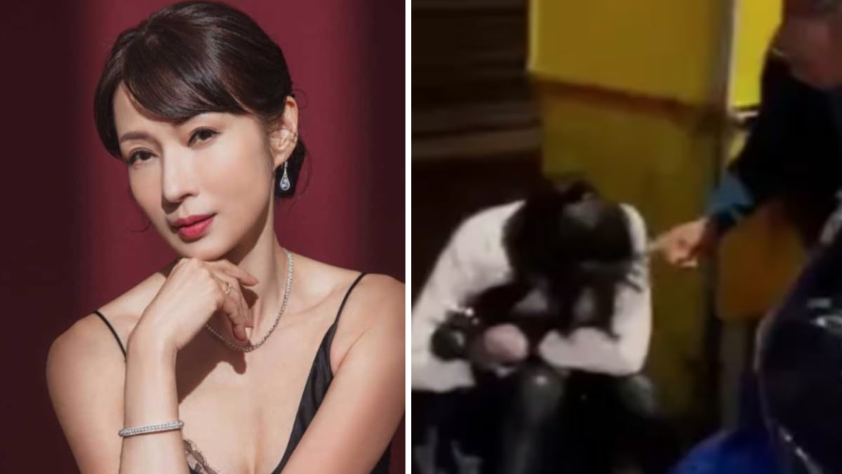 Taiwanese Actress Carol Wan Kicked Repeatedly By Husband In Public; Says They Were Drunk & Have Apologised To Each Other At Home