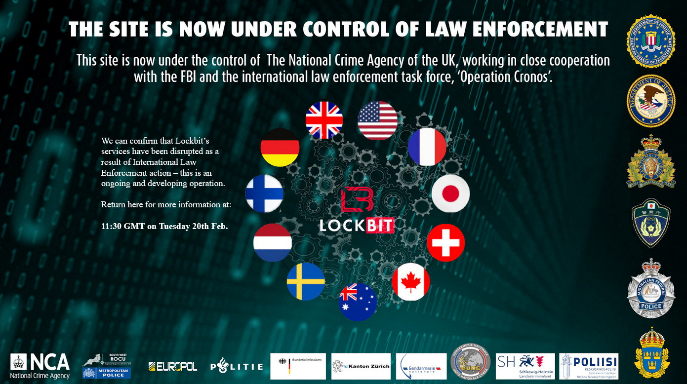 Lockbit cybercrime gang disrupted by Britain, US and EU – Security