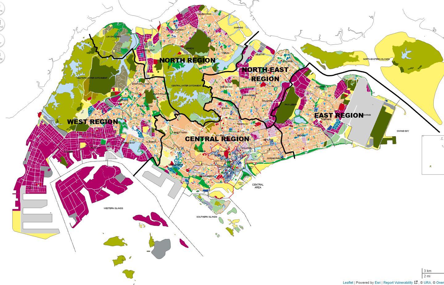 Guide For Singapore Property Buyers, Sellers And Businesses To Understand And Use The URA Master Plan