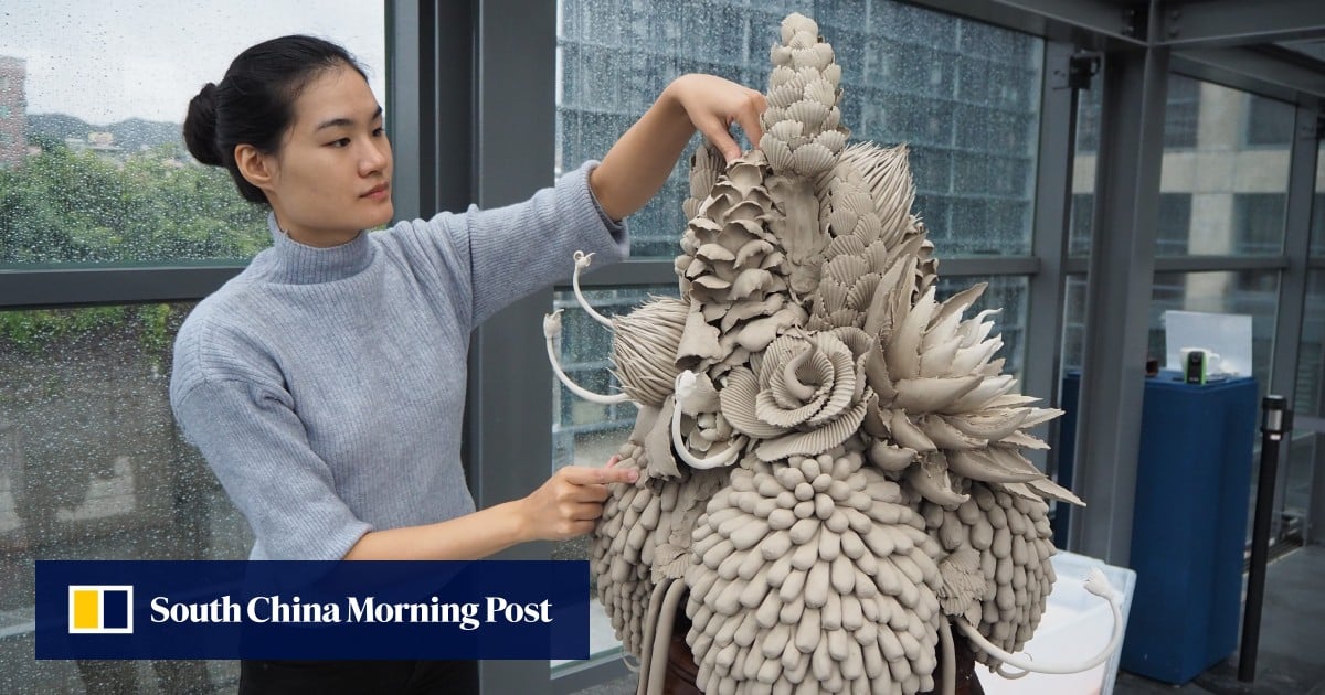 Why these ephemeral clay artworks by ceramicist Ruth Ju-shih Li will crumble in front of your eyes