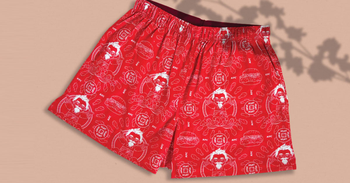 KFC Giving 888 “Huat” Shorts in Selected Outlets on 6 Feb