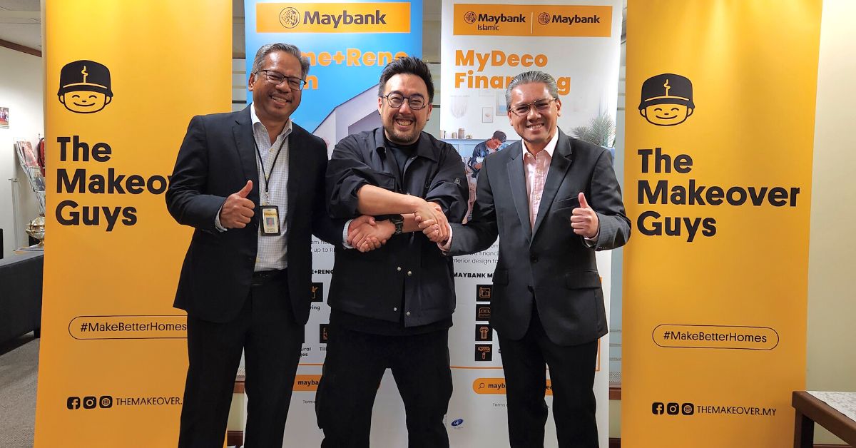 Maybank & The Makeover Guys launch home renovation campaign