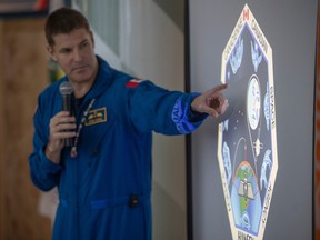 Canadian astronaut visits Regina to talk mission to the moon