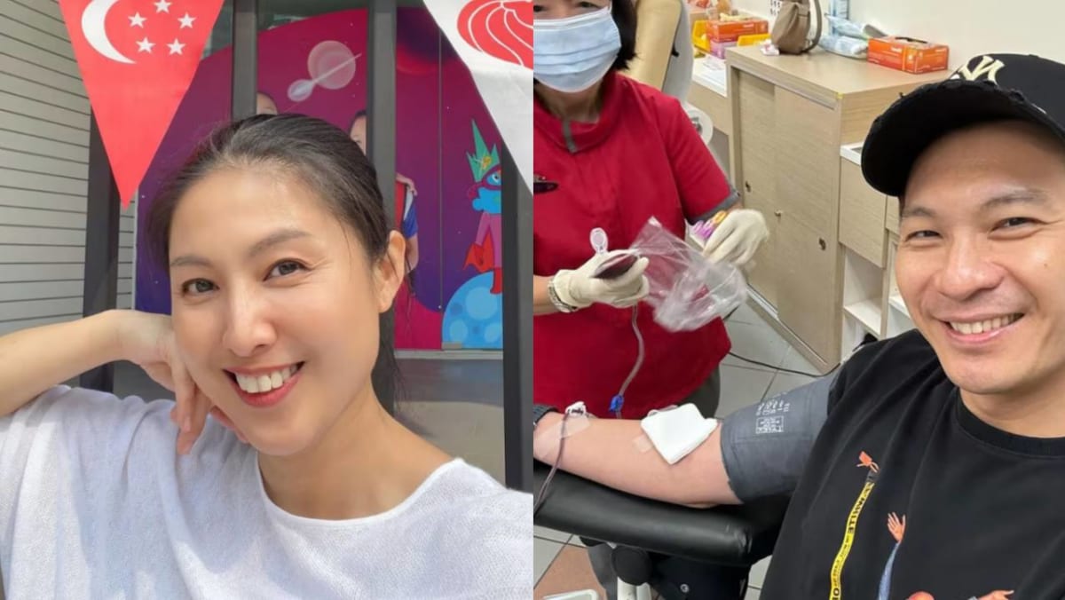 Shaun Chen, Lina Ng Answer Call To Donate Blood After Singapore’s O Blood Stocks Dip To Critical Low