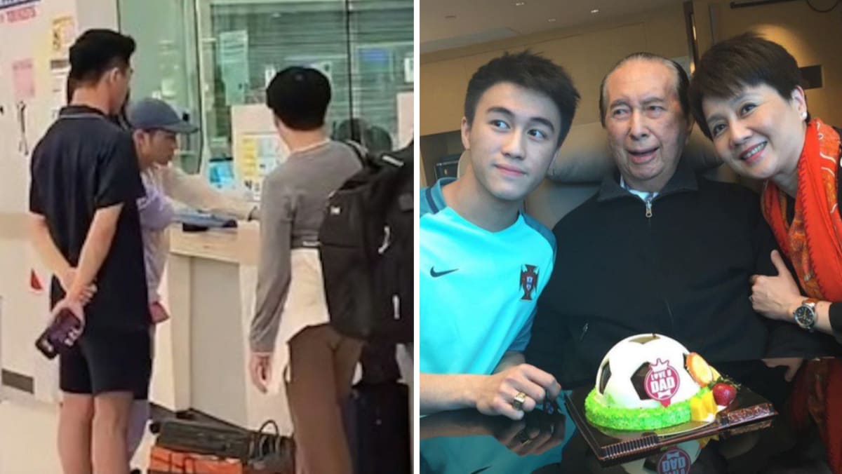 Late Casino King Stanley Ho’s Family Seen Queuing To Get Their Tax Refunds At Bangkok Airport