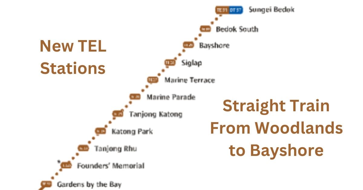 Everything About the Opening of TEL Stage 4, Which Means Travelling to the East is Easier Now