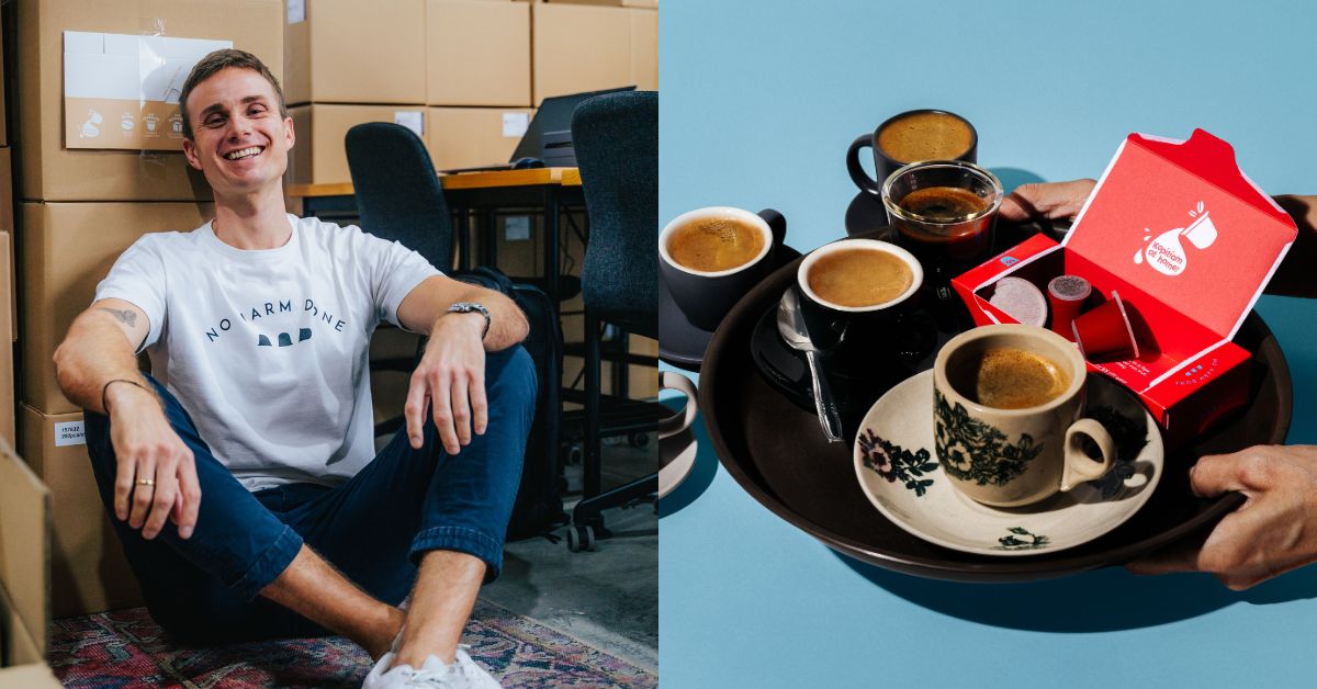 NO HARM DONE, S’porean coffee capsule biz with local flavours