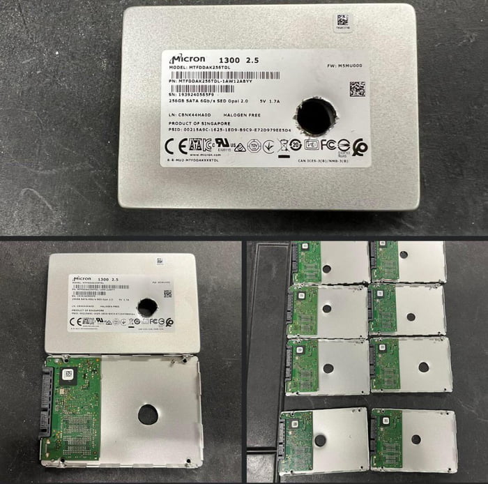 Destroyed the Hard Drives boss!