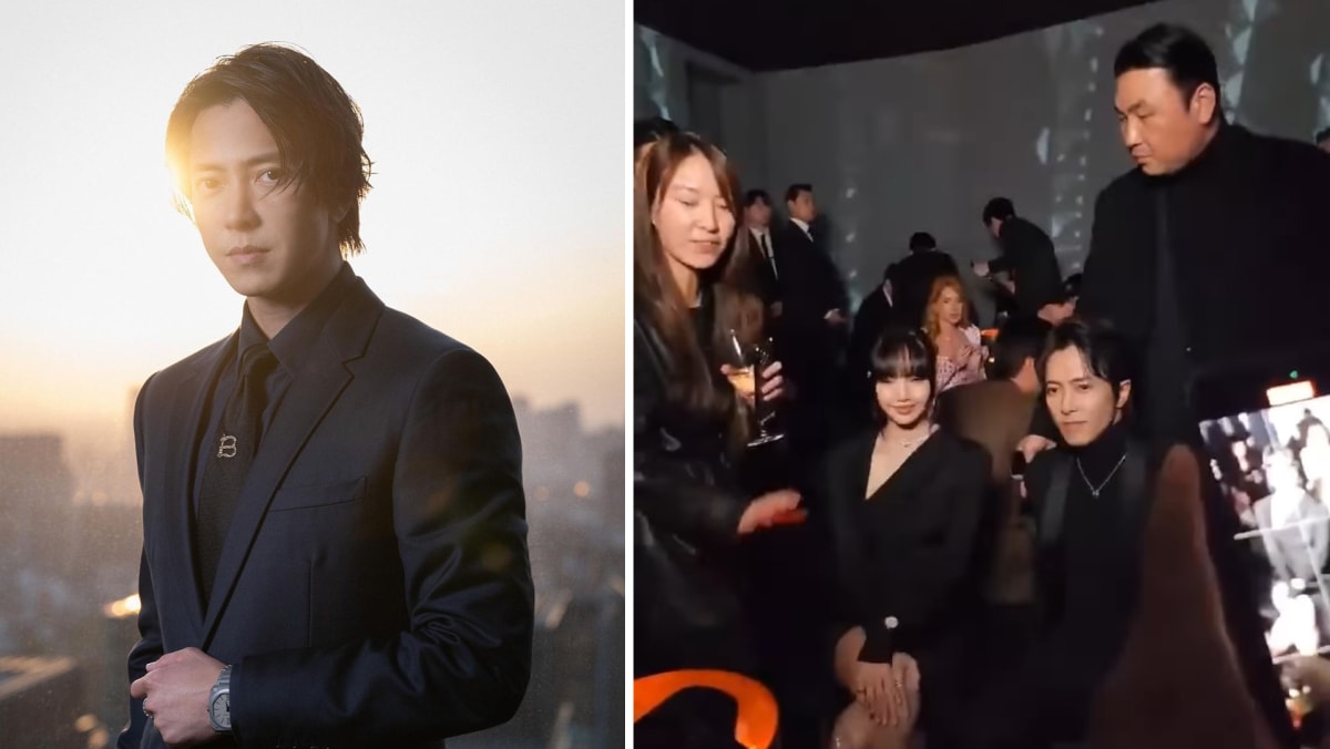 Japanese Heartthrob Tomohisa Yamashita Fanboys Over Blackpink’s Lisa, But Was Chased Away By Her Bodyguard After 2 Secs