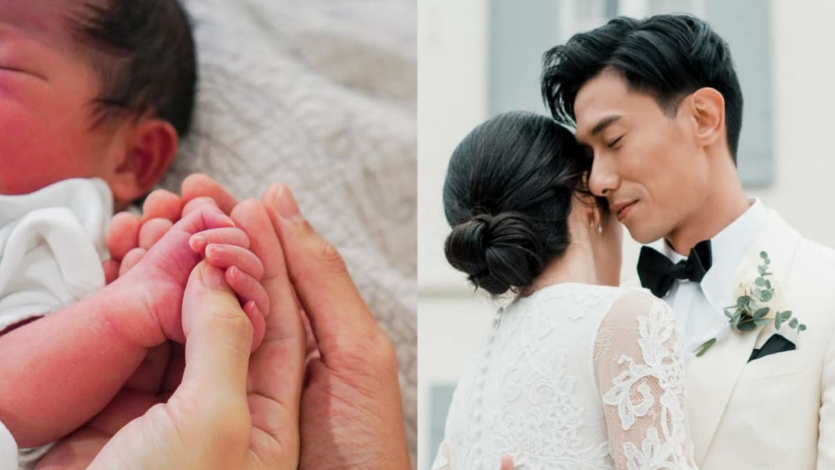 Singapore actor Desmond Tan welcomes baby daughter