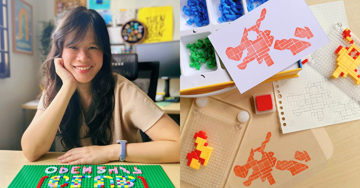 Eunice Chiong, S’porean artist specialising in LEGO printmaking