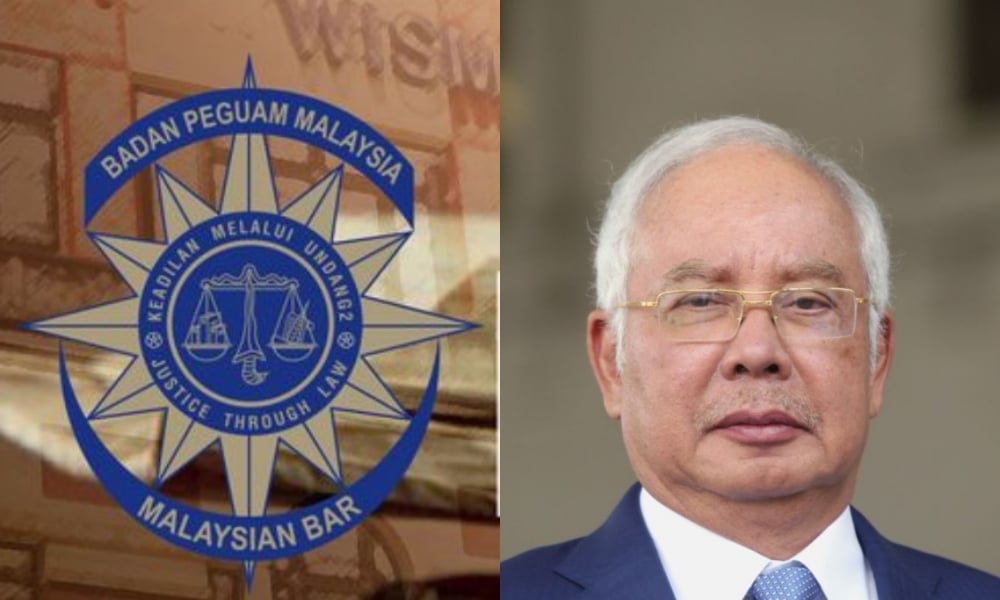 Malaysian Bar to challenge Pardons Board’s halving of ex-PM Najib’s jail term