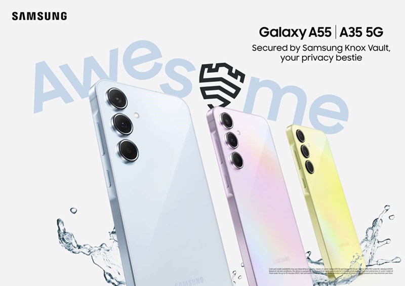 Samsung Galaxy A55 5G and Galaxy A35 5G Available Now