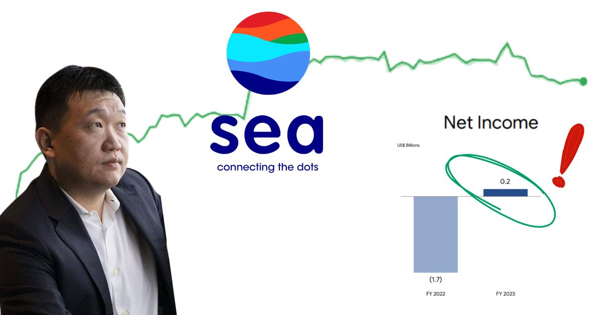 SEA achieved its first full profits! Has the stock bottomed?