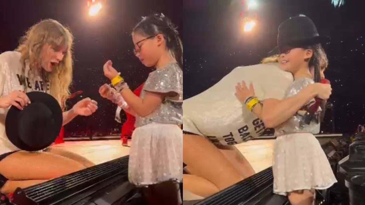 Here’s how 8-year-old Kylie Teo got picked to receive Taylor Swift’s 22 hat on night 3 of her Singapore concert