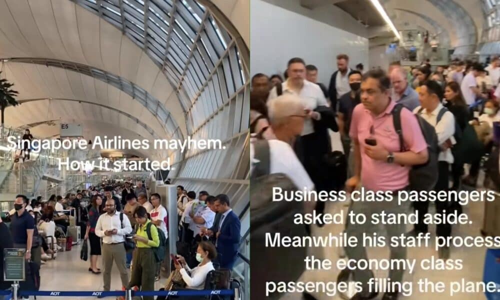 Passengers stranded at Bangkok airport for hours slams SIA as beyond incompetent