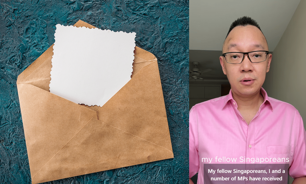 Extortion letters hit over 70 people in Singapore, including politicians